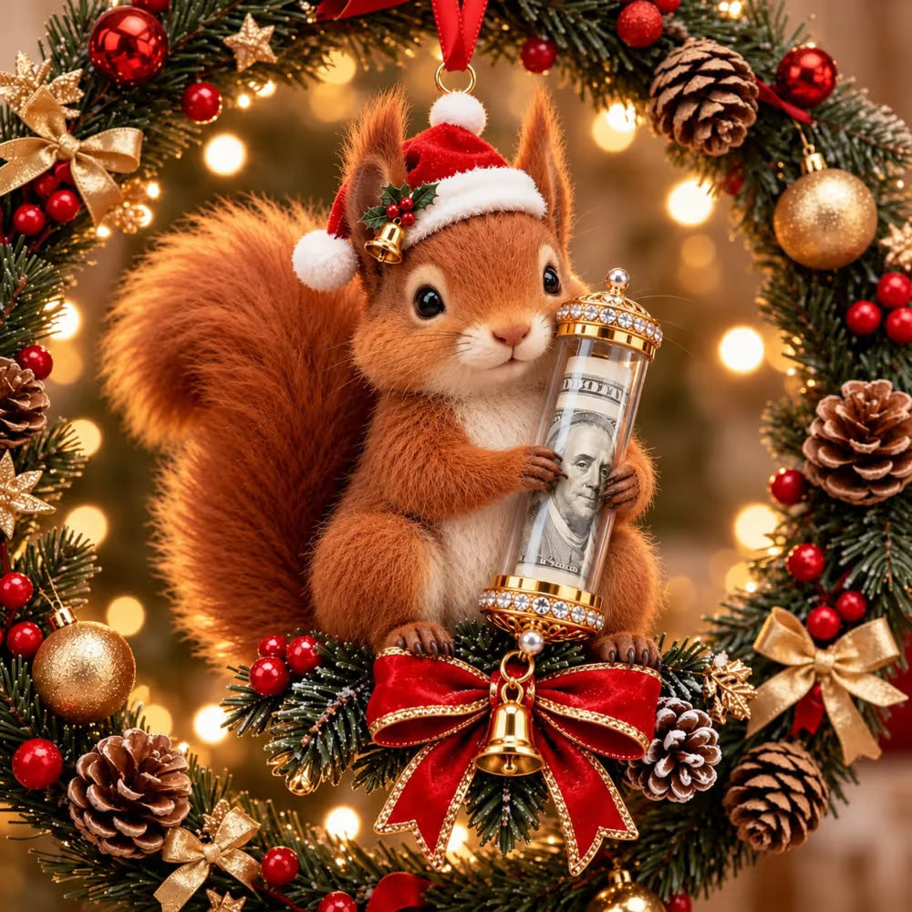 🔥LAST DAY 50% OFF - 🎄 💵 Christmas Cash Gift Ornament - ✨A Fun Way to Give Money This Christmas