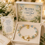 ✝️ Psalm 46:10 Faith Bracelet | Limited Edition 2026 Christian Jewelry with 7 Meaningful Nature Symbols 🤍