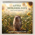 🦔 Little Hedgehog Days 2027 Wall Calendar – 12 Months of Adorable Hedgehog Moments & Cozy Everyday Charm