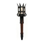 Medieval Torch Wall Sconce: Battery LED Realistic Candle Light with Remote