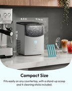 🔥 Special Deal: 2026 Upgraded Countertop Nugget Ice Maker – 35 lbs Sonic Crushed Ice