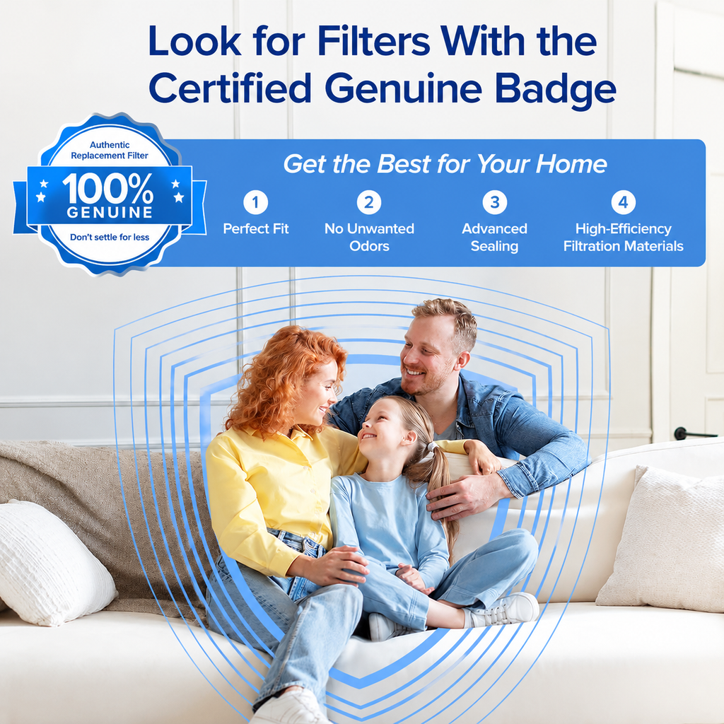 Air Purifier for Home, High-Efficiency HEPA Filtration, Quiet Sleep Mode, Smart App & Voice Control, Auto Mode, Compact Design for Bedroom, Living Room, Pets & Allergies