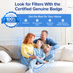 Air Purifier for Home, High-Efficiency HEPA Filtration, Quiet Sleep Mode, Smart App & Voice Control, Auto Mode, Compact Design for Bedroom, Living Room, Pets & Allergies
