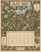 A Year in Britain 2027 – Vintage Storybook Wall Calendar