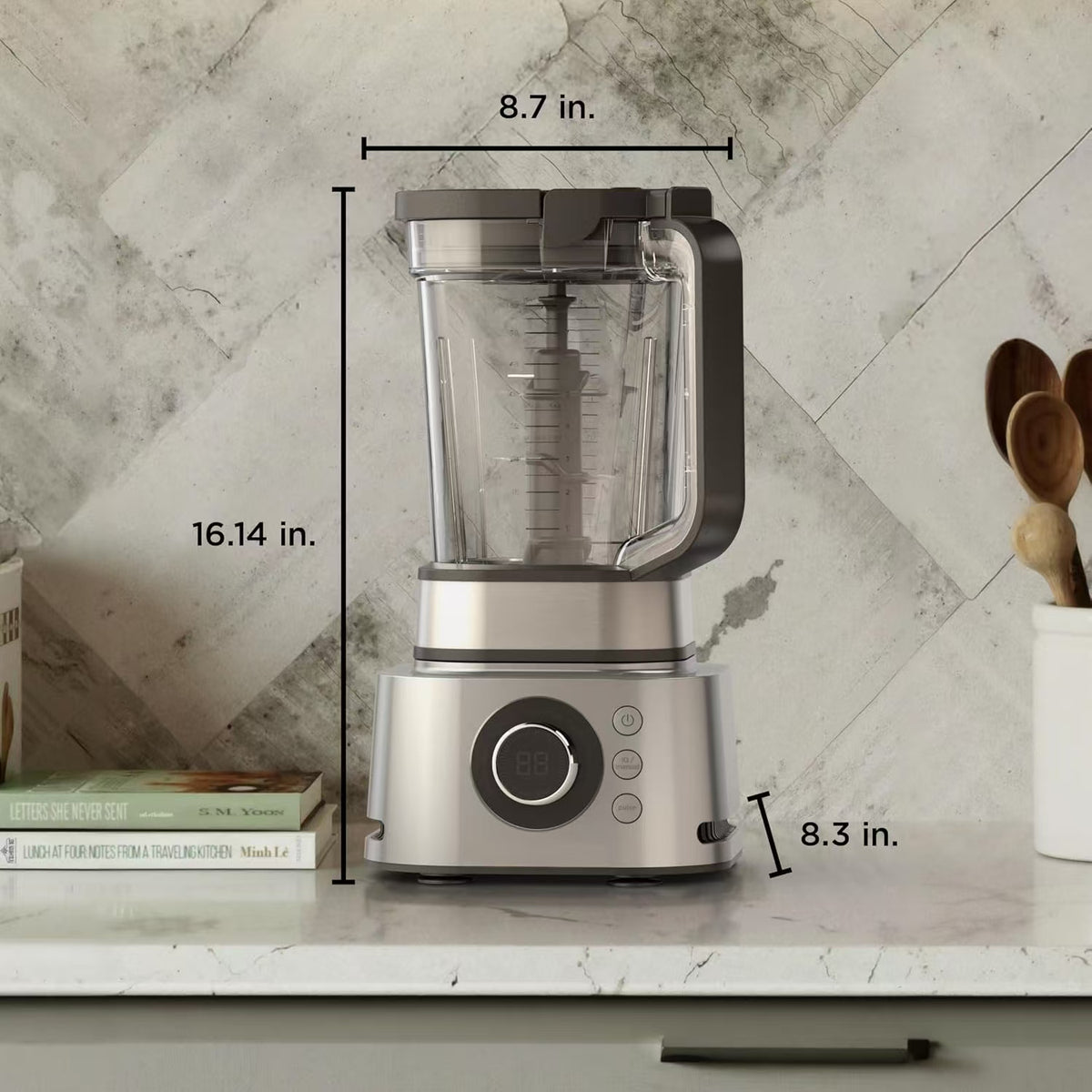 🔥3-in-1 Multifunctional Power Blender – All-in-One Kitchen Blender System with Large Capacity Pitcher, Personal Smoothie Cups & Food Processor Attachments, Powerful Ice Crushing, Chopping, Grinding, Juicing & Dough Making, Easy to Clean