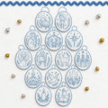 ⏳ Last Day 49% OFF – 🧵Beginner-Friendly DIY Heirloom Oval Embroidery Ornament Kit Collection | Complete Kit with All Tools & Step-by-Step Guide Included 💕