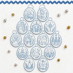 ⏳ Last Day 49% OFF – 🧵Beginner-Friendly DIY Heirloom Oval Embroidery Ornament Kit Collection | Complete Kit with All Tools & Step-by-Step Guide Included 💕