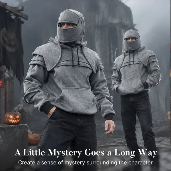 Knight Cosplay Hoodie – Medieval Fantasy Streetwear Pullover!
