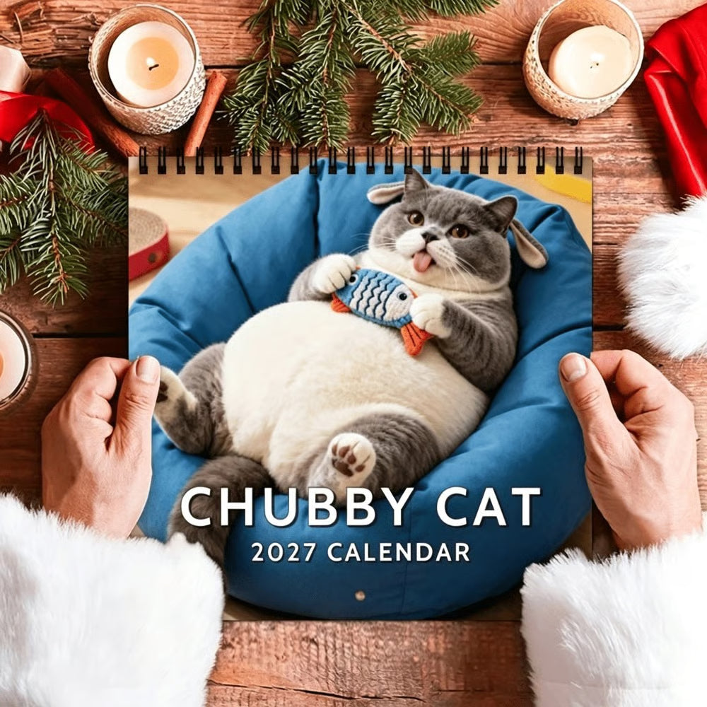 🐈2027 Chubby Cat Calendar