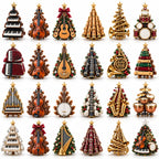 2026 Music Lovers’ Advent Calendar – 24 Unique Musical Instrument Christmas Tree Miniatures