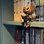 🎃 Reading Pumpkin Shelf Sitter