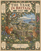 A Year in Britain 2027 – Vintage Storybook Wall Calendar