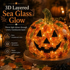 🎃✨Beginner-Friendly DIY Lighted Sea Glass Halloween Character Kit Collection