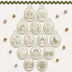 ⏳ Last Day 49% OFF – 🧵Beginner-Friendly DIY Heirloom Oval Embroidery Ornament Kit Collection | Complete Kit with All Tools & Step-by-Step Guide Included 💕