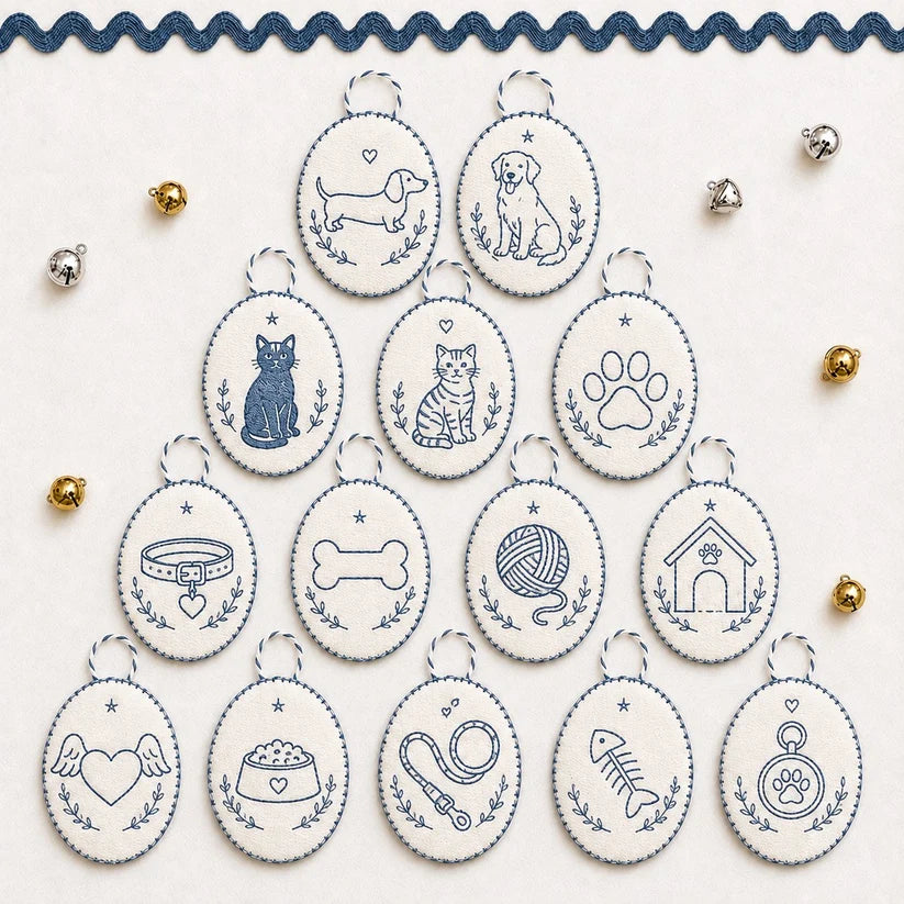 ⏳ Last Day 49% OFF – 🧵Beginner-Friendly DIY Heirloom Oval Embroidery Ornament Kit Collection | Complete Kit with All Tools & Step-by-Step Guide Included 💕