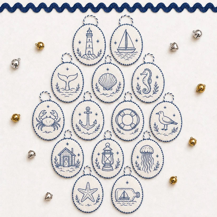⏳ Last Day 49% OFF – 🧵Beginner-Friendly DIY Heirloom Oval Embroidery Ornament Kit Collection | Complete Kit with All Tools & Step-by-Step Guide Included 💕