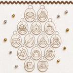 ⏳ Last Day 49% OFF – 🧵Beginner-Friendly DIY Heirloom Oval Embroidery Ornament Kit Collection | Complete Kit with All Tools & Step-by-Step Guide Included 💕