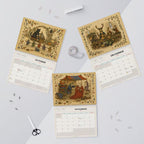 📜 2027 Medieval Animal Mischief in the Margins Wall Calendar
