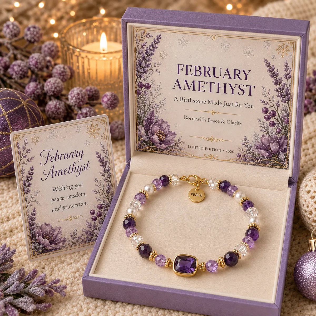 💎 Birthstone Meaning Bracelet | Limited Edition 2026