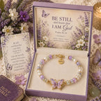 ✝️ Psalm 46:10 Faith Bracelet | Limited Edition 2026 Christian Jewelry with 7 Meaningful Nature Symbols 🤍