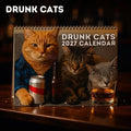 😹🍻 Drunk Cats 2027 Calendar – 12 Months of Feline Chaos & Bad Decisions