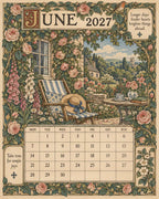 A Year in Britain 2027 – Vintage Storybook Wall Calendar