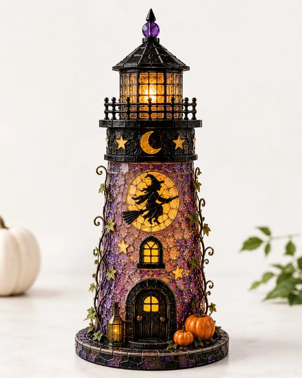 DIY Sea Glass – 🎃Halloween Lighthouse