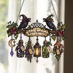 🖤 🐦‍⬛Raven Witch Suncatcher