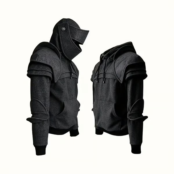 Knight Cosplay Hoodie – Medieval Fantasy Streetwear Pullover!