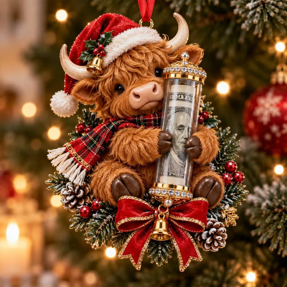 🔥LAST DAY 50% OFF - 🎄 💵 Christmas Cash Gift Ornament - ✨A Fun Way to Give Money This Christmas