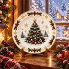 Christmas Dinner Plate Collection – 6 Festive Holiday Designs