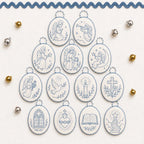 ⏳ Last Day 49% OFF – 🧵Beginner-Friendly DIY Heirloom Oval Embroidery Ornament Kit Collection | Complete Kit with All Tools & Step-by-Step Guide Included 💕