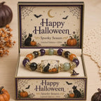 🎃 Limited Edition Halloween Beaded Bracelet Set | Spooky Cute Gift Jewelry