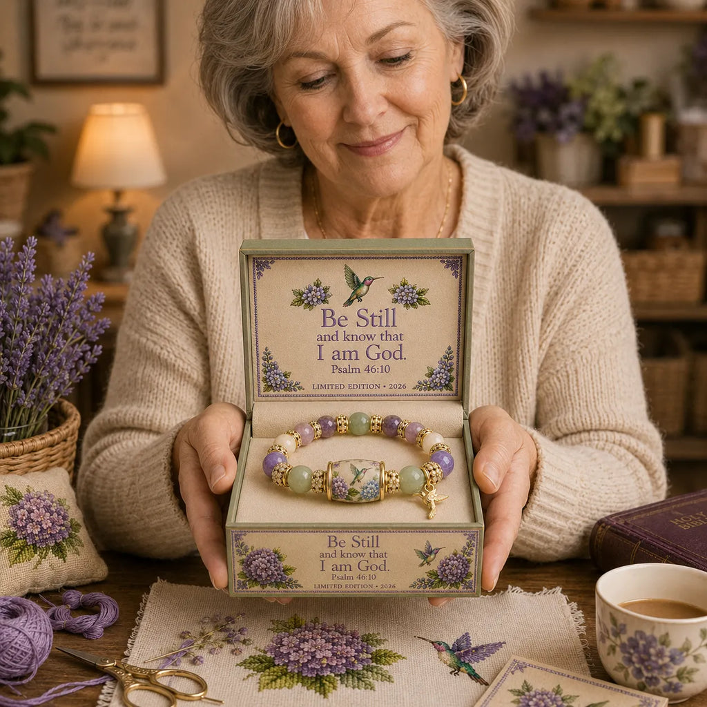 💜Hummingbird Garden Faith Bracelet 🌸 | 2026 Limited Edition Bracelet