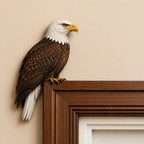 Wooden Chickadee Door Topper