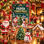 🧘Relaxing & Beginner-Friendly- 3D DIY Paper Christmas(💕Step-by-Step Guide Included)