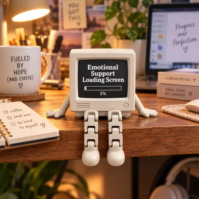 😄 Emotional Support Desk Buddies™ – Funny Mini Desk Decor