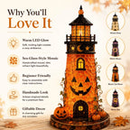 DIY Sea Glass – 🎃Halloween Lighthouse