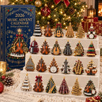 2026 Music Lovers’ Advent Calendar – 24 Unique Musical Instrument Christmas Tree Miniatures