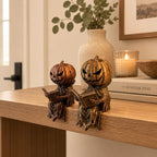🎃 Reading Pumpkin Shelf Sitter