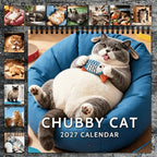 🐈2027 Chubby Cat Calendar