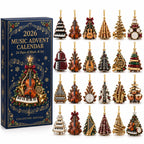 2026 Music Lovers’ Advent Calendar – 24 Unique Musical Instrument Christmas Tree Miniatures