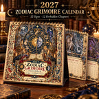 📅✨Calendario del Grimorio Zodiacal 2027™ | 12 signos, 12 capítulos prohibidos