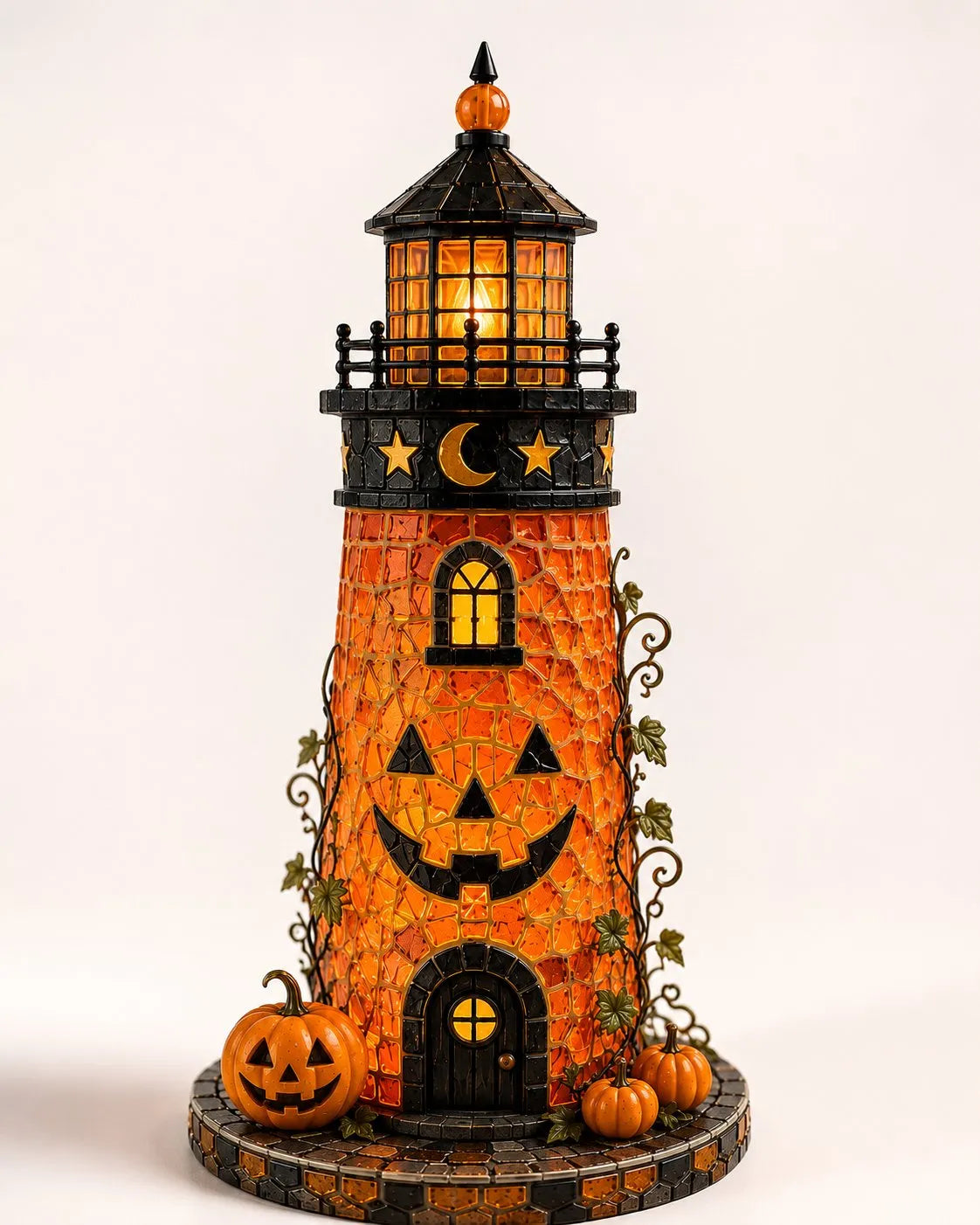 DIY Sea Glass – 🎃Halloween Lighthouse