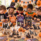 🎃 Halloween 3D Paper Craft Kit – 50 Pre-Printed Sheets + Step-by-Step Guide