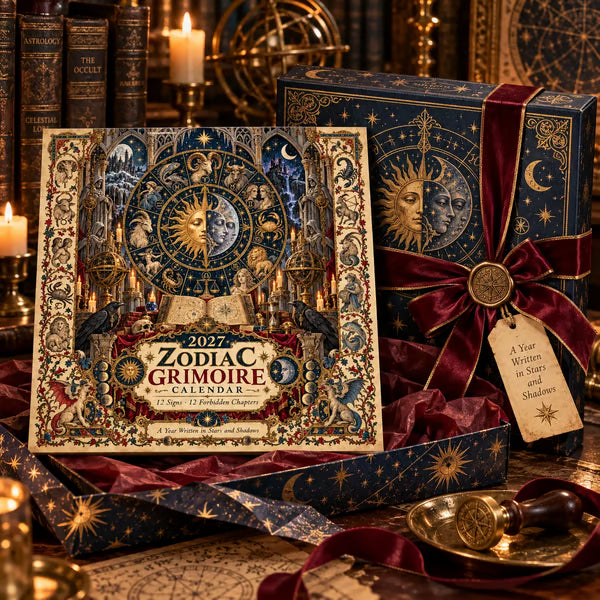 📅✨2027 Tierkreis-Grimoire-Kalender™ | 12 Sternzeichen, 12 verbotene Kapitel