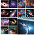 🚀 2027 Space Wall Calendar – 12 Months of Stunning Cosmic Views & Breathtaking Celestial Wonders