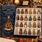 2026 Music Lovers’ Advent Calendar – 24 Unique Musical Instrument Christmas Tree Miniatures