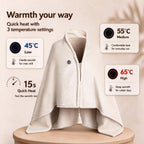 🔥Xmas Sale☀️Portable Heated Blanket Shawl
