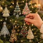 🎄 DIY Christmas Tree Beaded Ornament Kit